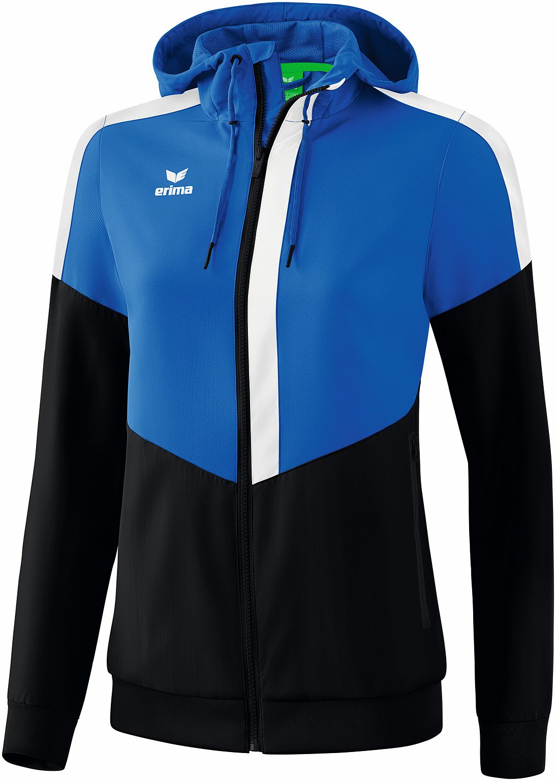 Outlet str. 40 - Teamline Squad figursyet træningstrøje med hætte - 2690 damemodel med logo