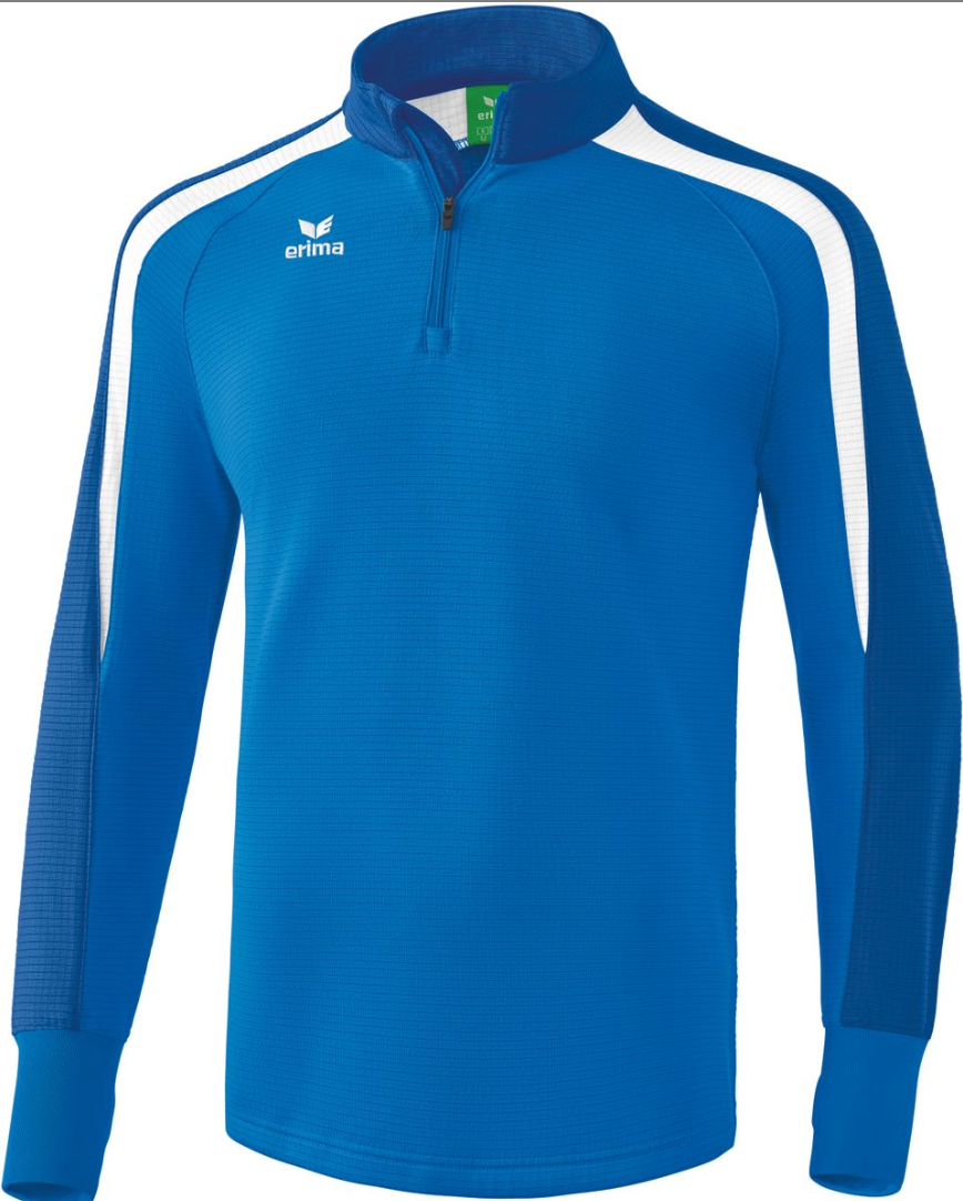 Outlet str. Large. Træningstrøje med kort lynlås