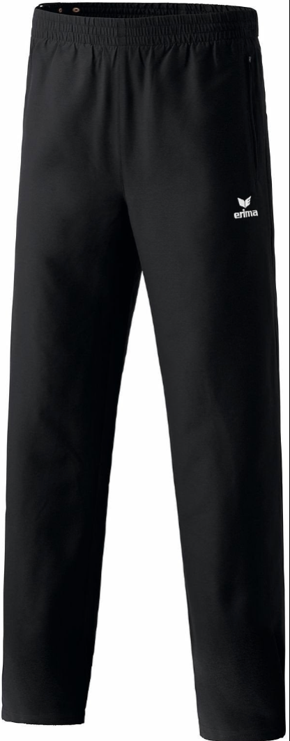 Opvarmningsbukser med gennemgående lynlås...