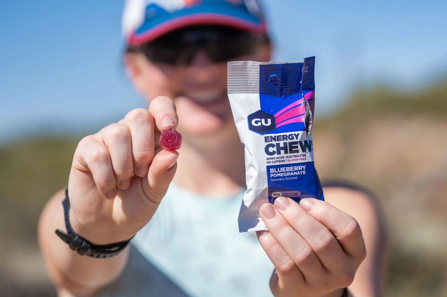 GU Energy Labs Chews - BLÅBÆR GRANATÆBLE