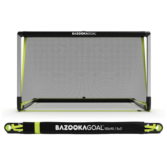 4 stk. BazookaGoal 2.0 ALU (150 x 90 cm) – Det Ultimative Foldbare Fodboldmål
