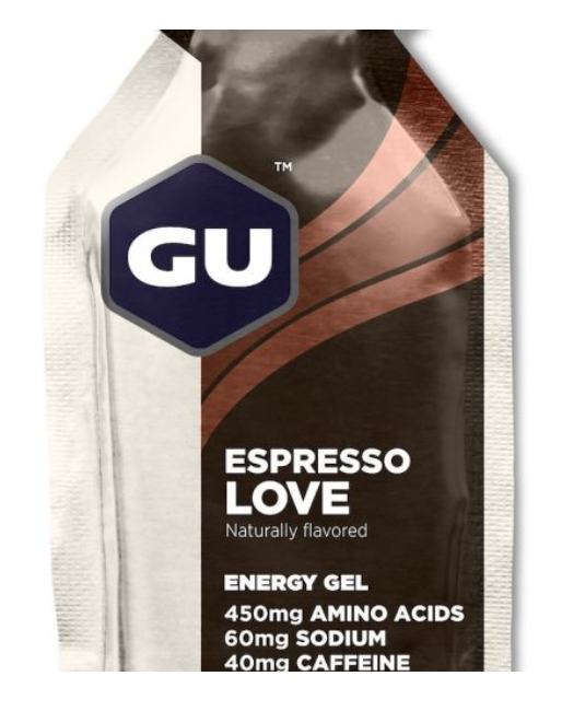 12 stk. GU Energy Gel Espresso Love Box (24x32g) | Energi geler med koffein