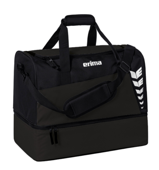Erima sportstaske med bundrum - Sort