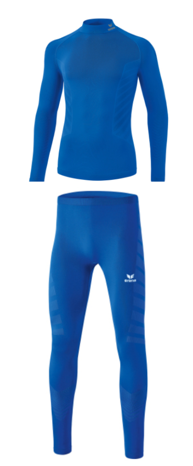 Sportsundertøj - Sæt med Trøje og Lange Tights blå