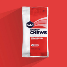 Indlæs billede til gallerivisning 12 pack GU Energy Labs Chews - Strawberry
