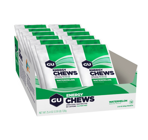 12 pack GU Energy Labs Chews - Watermelon