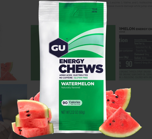 12 pack GU Energy Labs Chews - Watermelon