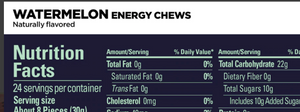 12 pack GU Energy Labs Chews - Watermelon